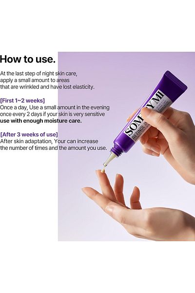 Some By Mi Retinol Intense Advanced Triple Action Eye Cream | 30ml | Mild Overnight Korean Anti