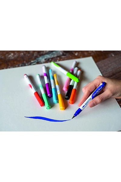 Giotto Turbo Soft Brush 10-Piece Brush Tip Pen Set / 426800