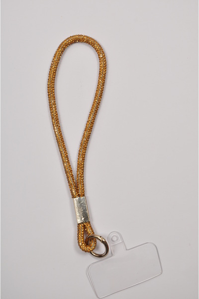 Case collection حزام معصم طويل من حجر الكريستال لآيفون