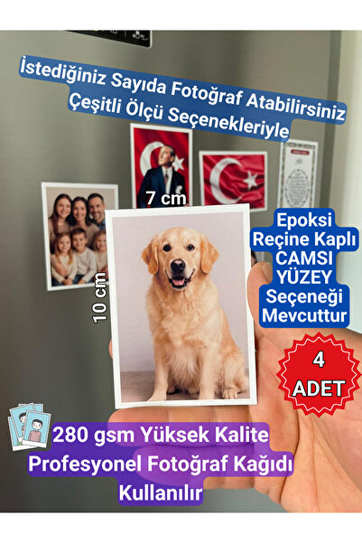 Magnetic Shop Kişiye Özel İsteğe Göre Yazılı Hediyelik Resimli Magnet Yüksek ...