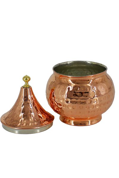 Tanemce Tabbal Dome Spice Rack Hand Forged Red Copper Spice Rack