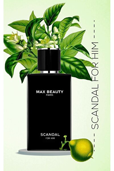 max beauty paris Scandal For Him Edp Erkek Parfüm 50 Ml / Odunsu / Baharatlı / Aromatik/ Ferah /Karizmatik / Maskülen
