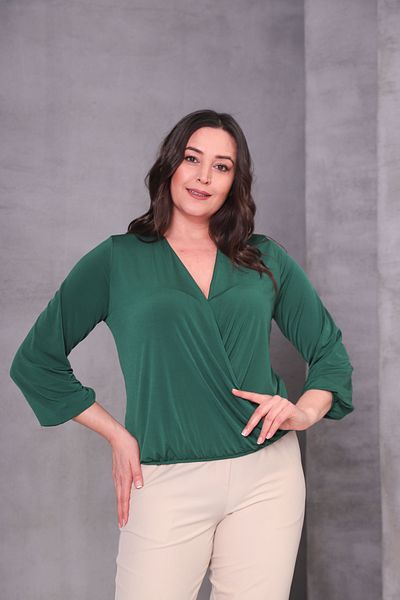 Shahiqa Plus size Double-Breasted blouse