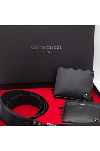 Pierre Cardin Black Triple Gift Set Pc-1004S3P
