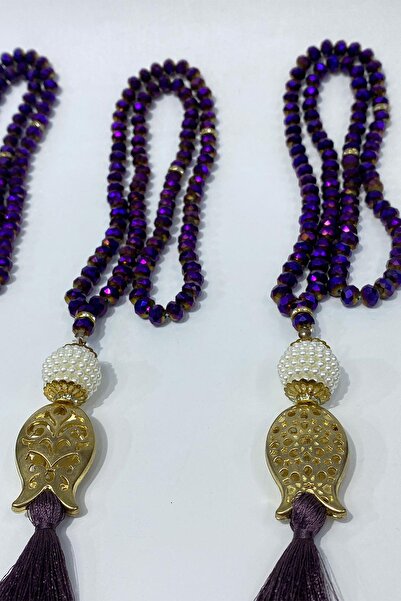 Limelia Mărgele de rugăciune pentru tesbih (99 margele) cu lalele de cadou mo...