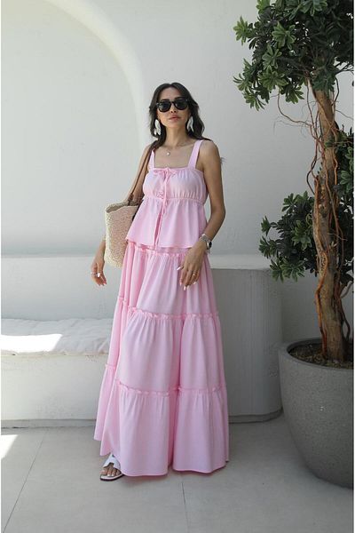 Havoş Pink Mendoza Blouse Skirt Suit