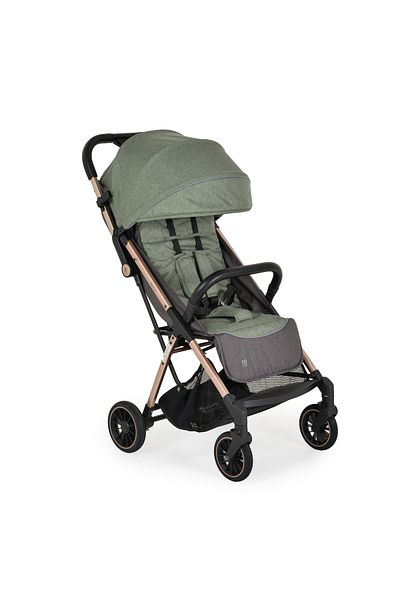 Moni Moni Berlin Premium 2 in 1 Stroller Green, Lightweight Aluminum Frame, Front and Rear Shock Absorbers