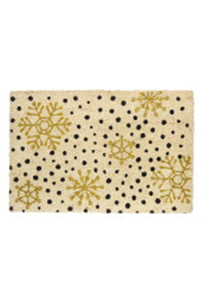Bizzotto Entrance mat Snowflake pattern 60x40 cm