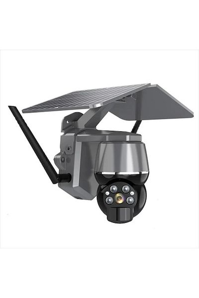 Andowl Cameră de supraveghere Wi-Fi Andowl 4K cu panou solar dual