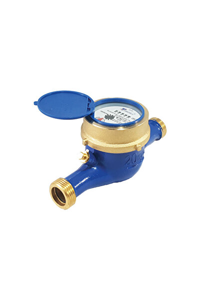 Genel Markalar TÜRKOĞLU MERCAN DN20 (3/4'') R100 Su Sayacı – Soğuk Su, Dar Geçişli, Mekanik, TS EN ISO 4064 Onaylı