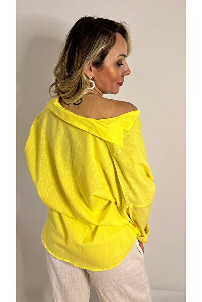 HT Boutique Keten Karışımlı Gömlek