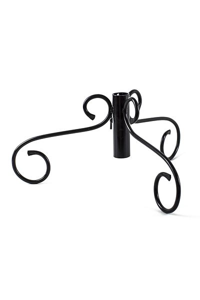 Decorer Black Forged Iron Christmas Tree Stand 40 cm x 25H