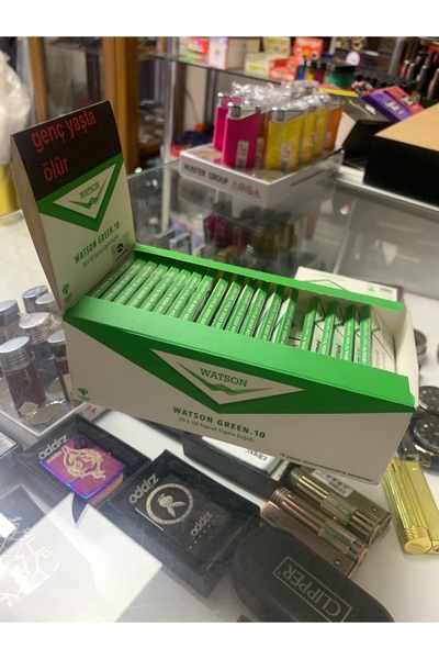 WATSON Tam Kutu Yeşil Tekli Kısa Ebat yapışkanlı Kâğıt 50x50 Adet