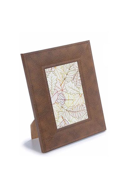 Decorer Photo Frame Brown Polyresin 17 x 22 cm