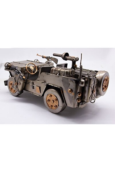 hediyeconcepti Dekoratif Metal Jip Dekoratif Metal Araba Süsler Ev Oturma Odas TV kabine Masaüstü Ofis Dekorasyon