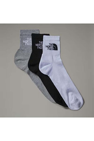 THE NORTH FACE Multı Sport Cush Quarter Sock 3P Unisex Çorap NF0A882G3OW1