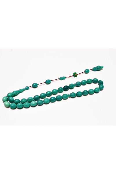 Tespihci Dayı Squeeze Prayer Beads Turquoise Color (Khr -10806)