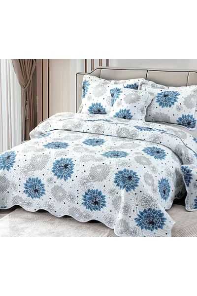 OEM Bedspread Set, 5 Pieces, 100% Cotton, Double Bed, 230×250 Cm