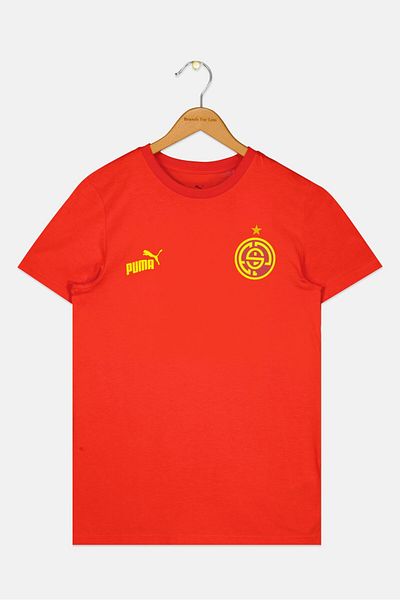 Puma Kids Boy Short Sleeve Outdoor T Shirt, Red