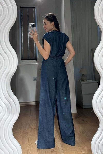 Tulipabutik Striped Double Suit