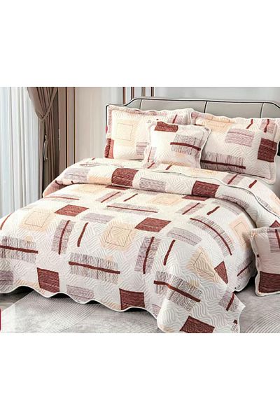 OEM Bedspread Set, 5 Pieces, 100% Cotton, Double Bed, 230×250 Cm