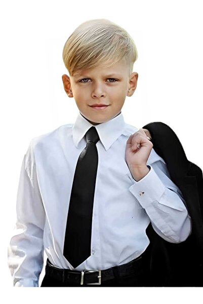 Uniquetrenders Boy 5 - 10 Years Elastic Satin Tie