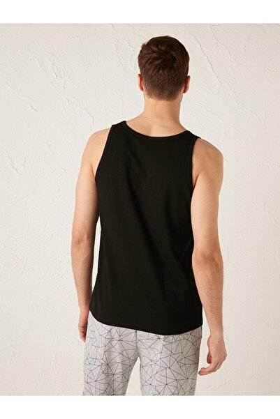 LC Waikiki U Yaka Basic Pamuklu Erkek Atlet 2'li (S1)