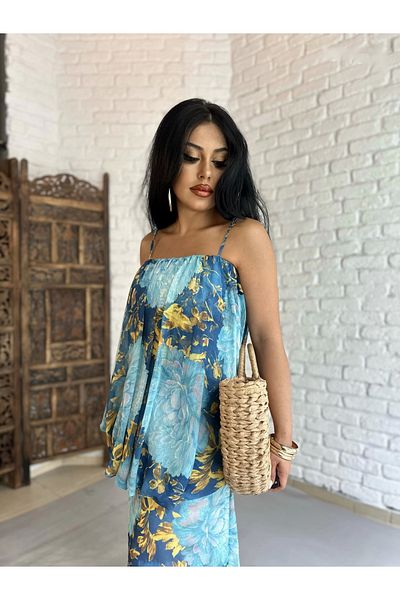 moneta boutique Rochie de damă din șifon cu model floral