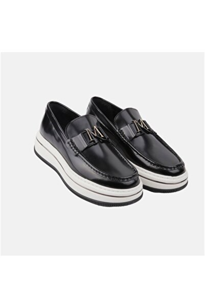 MARCOMEN 21108 Siyah Loafer Deri Ayakkabı