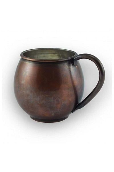 Rotanev Terra Glass Flat 580 ml Oxide Copper Glass