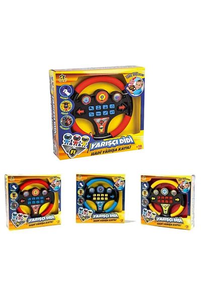 LiderGlobal Er-103 Educational Steering Wheel Didi Sound 1 Pc