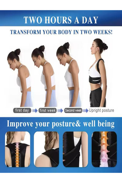 Ankaflex Medical Underwire Magnetic Upright Posture Corset Waist Back Shoulder Corset Hunchback Corset