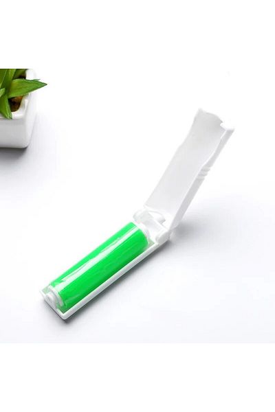 Choice Green Foldable Washable Hair Collector Clothes Hair Remover Hair Removal Brush Sticky Hair Roller Ro