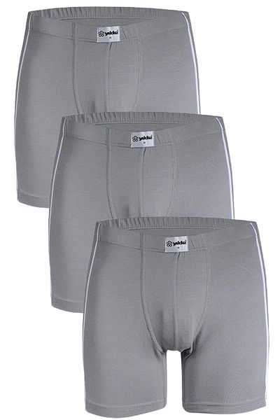 Fanilam Star Modal Lycra Men's Boxer 3-Piece - Breathable Piping Flexible Fabric