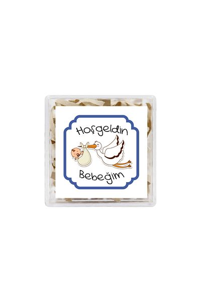 reprodesign Welcome Baby Themed - 4.5 cm Model-6 15 Pieces of Labels