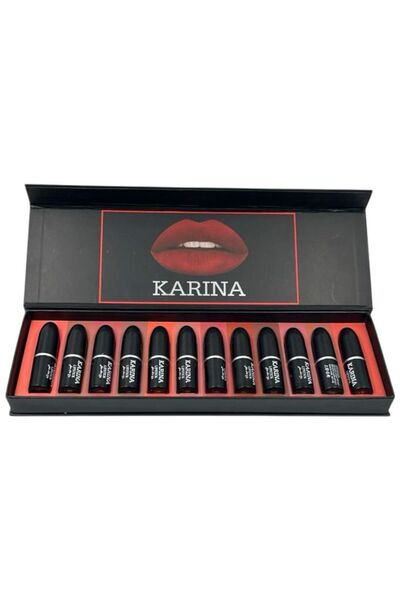 KARİNA بوكس ارواج كارينا حمره شفاه جافة 12لون