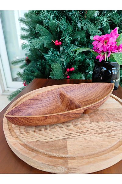Madame Coco Avignon Two Compartment Snack Bowl