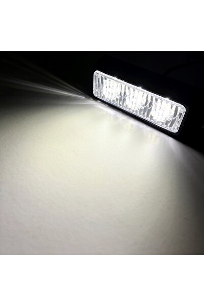 Choice 1pcs White Light 3 LED Emergency Strobe Lights Beacon for Car Truck Ha...
