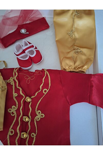 biyan collection Kız Bebek Mevlütlük Bindallı Kına Takımı Kınalık Set 6 Ay Kınası Bebek Hediyelik