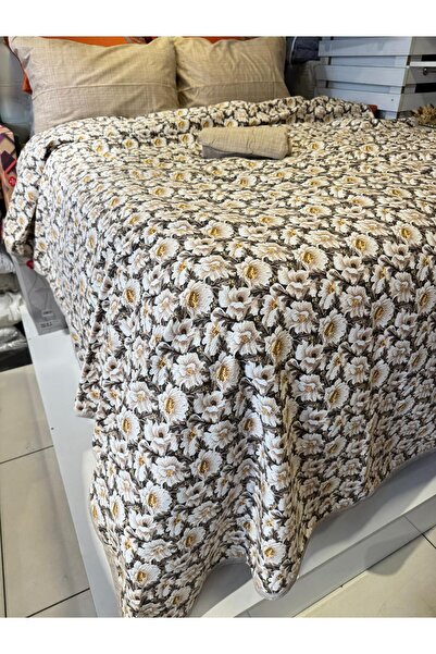 ŞENER HOME Daisy Patterned Sheet Elastic Single Pique Set