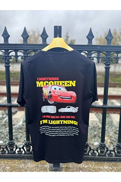 ErTaPassage Unisex Lightning Mcqueen- Sally Cars Iubitorul cu imprimeu tricou