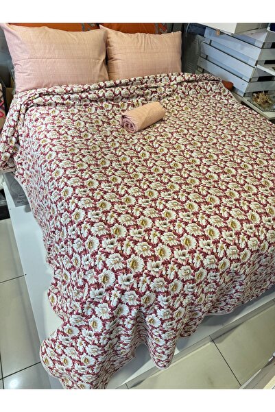 ŞENER HOME Daisy Patterned Sheet Elastic Single Pique Set