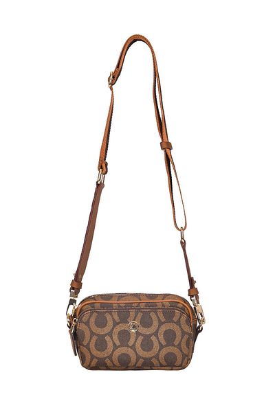 U.S. Polo Assn. Brown Women's Shoulder Bag Us24212