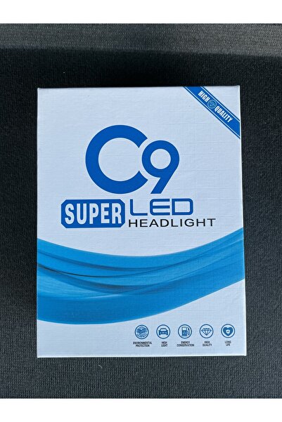 EŞDEĞER C9 H7 Led Xenon Far Led Beyaz Yeni Nesil Şimşek Etkili
