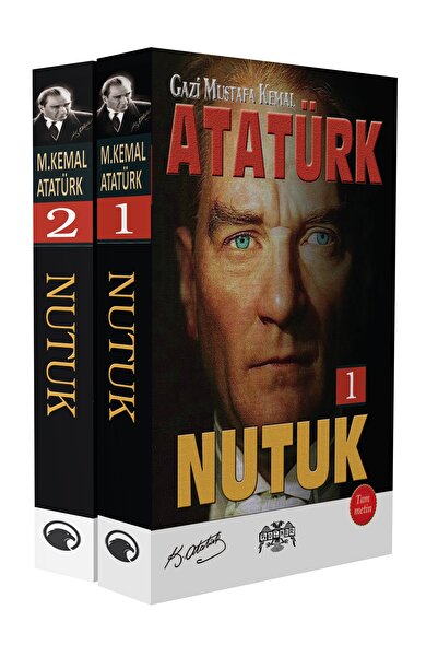 Katip Yayınevi Kültür Kitaplığı Nutuk ( 2 Cilt - 600 Sayfa -tam Metin)