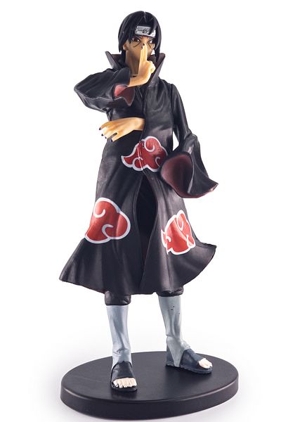 shop مجسم Uchiha Itachi - مجموعة Akatsuki مقاس 22 سم مع عباءة