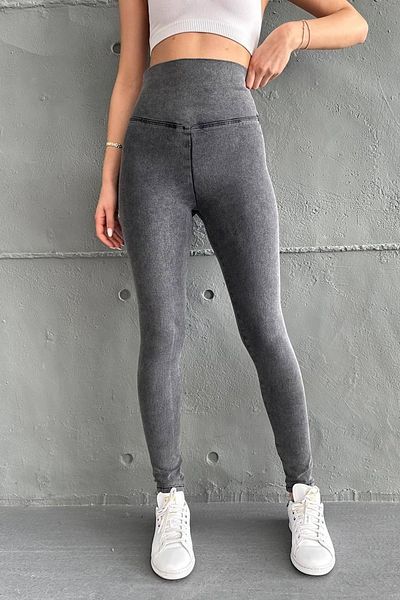 Harmony طماق جينز أنثراسايت عالية الخصر - Jeggings