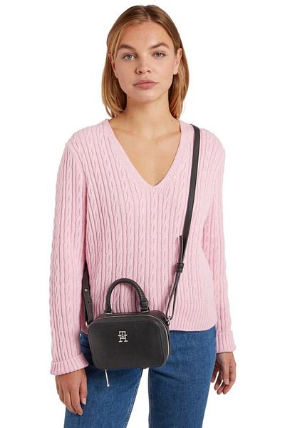 Tommy Hilfiger Emblem Trunk - Geantă de umăr elegantă și convenabilă