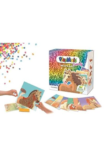 PlayMais ® TRENDY Mosaic Horse (At)
