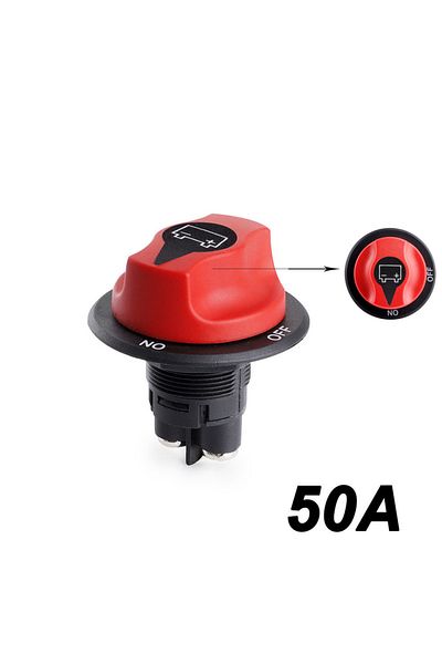 Choice 50A not removable DC 32V Car Battery Switch Disconnecter Power Isolator 50A 100A 200A 300A Cut Off R